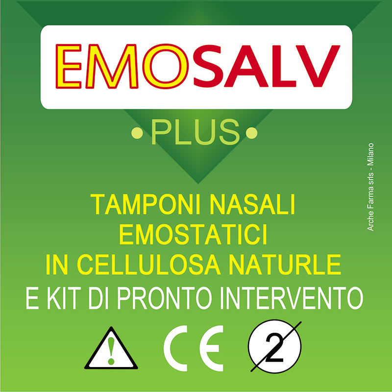 Il Tampone medico sanitario Emosalv Plus